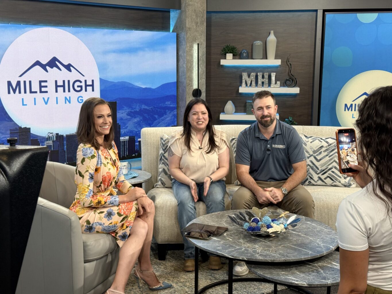 Jeff Gravina on Mile High Living Denver7 discussing Denver Home Show and window replacement in Colorado