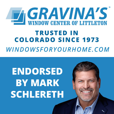 Mark Schlereth endorses Gravina's Window Center of Littleton®, a Colorado family-owned window, door, and siding company serving homeowners since 1973